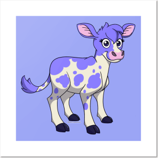 Bailey the Blueberry Cow - Original Posters and Art